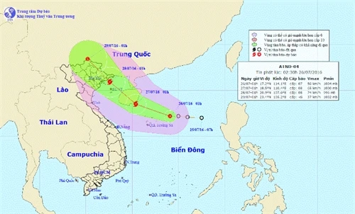 Áp thấp nhiệt đới có thể mạnh lên thành bão