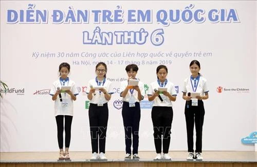 Khai mạc Diễn đàn trẻ em quốc gia năm 2019