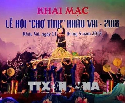 Đặc sắc Lễ hội Chợ tình Khâu Vai 2018