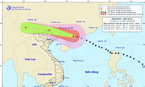 Thời tiết ngày 17/9: Hoàn lưu bão số 6 tiếp tục gây mưa to nhiều nơi, gió giật mạnh