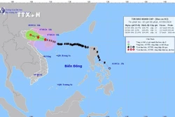 Ứng phó bão số 3: Cao điểm mưa to, gió mạnh tại Thủ đô Hà Nội từ trưa đến tối 7/9