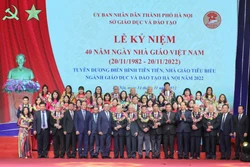 Nhân Ngày Nhà giáo Việt Nam 20/11: Tuyên dương các điển hình tiên tiến, nhà giáo mẫu mực Thủ đô