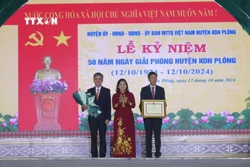 Kỷ niệm 50 năm giải phóng huyện Kon Plông