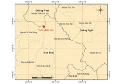 Xảy ra động đất có độ lớn 4.0 tại Kon Plông, Kon Tum