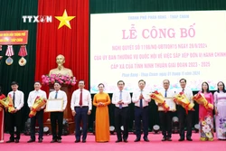 Công bố sắp xếp đơn vị hành chính cấp xã tại thành phố Phan Rang - Tháp Chàm