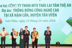 Lai Châu thu hút hơn 2.000 tỷ đồng tại Hội nghị xúc tiến đầu tư