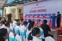 Kon Tum thực hiện “4 xin, 4 luôn” trong phục vụ, hỗ trợ người dân, doanh nghiệp