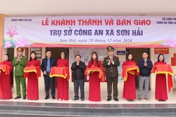 Khánh thành và bàn giao các trụ sở Công an xã, thị trấn tại Lào Cai