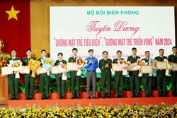 Bộ đội Biên phòng tuyên dương 20 gương mặt trẻ tiêu biểu, triển vọng năm 2024