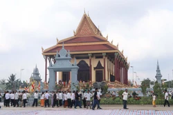 Khánh thành Chánh điện và Kiết giới Sima Học viện Phật giáo Nam tông Khmer